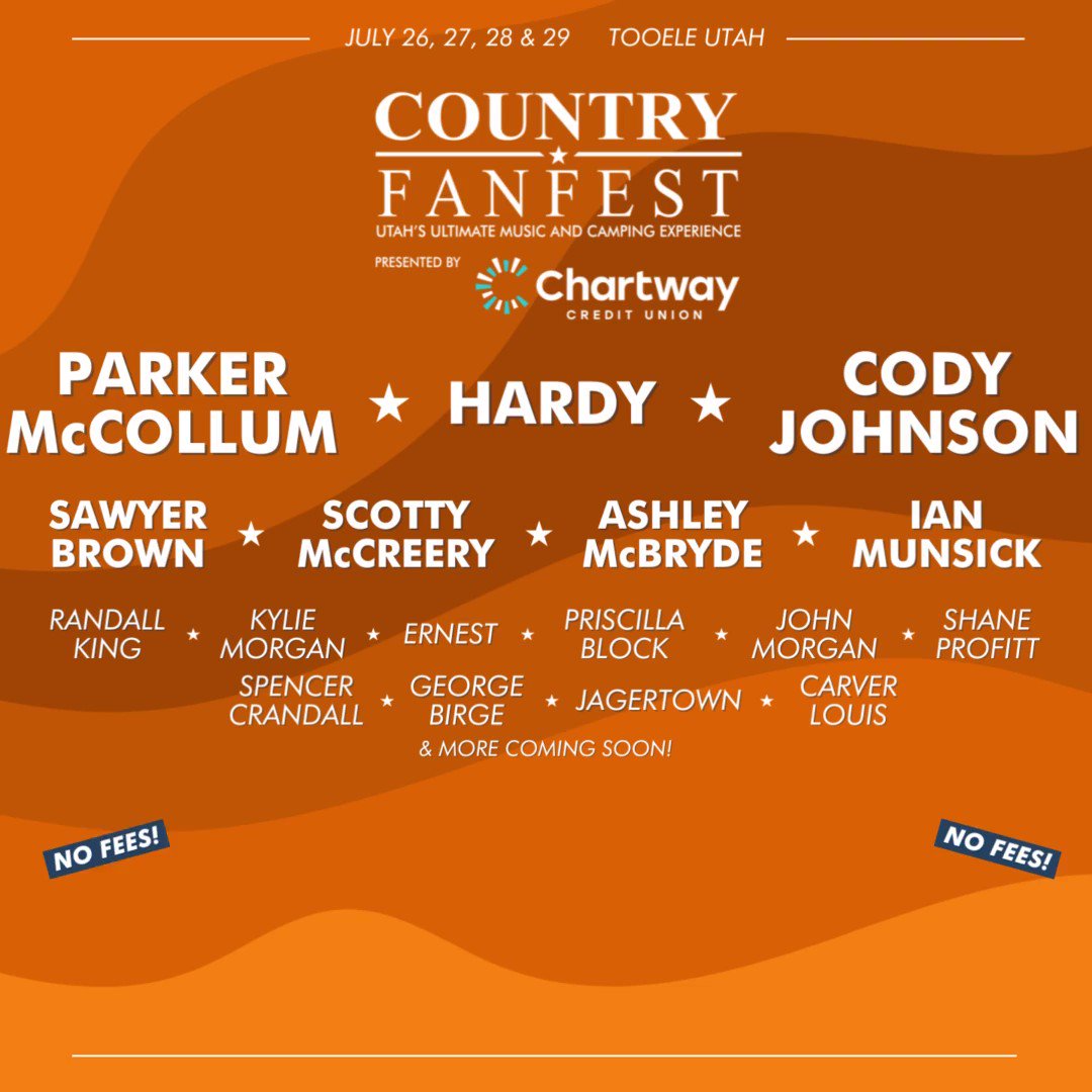 Country Fan Fest: Sawyer Brown, Parker McCollum, Cody Johnson & Hardy - 4 Day Pass at Hardy Concerts