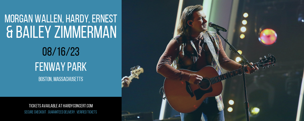 Morgan Wallen, Hardy, Ernest & Bailey Zimmerman at Hardy Concerts tickets Morgan Wallen, Hardy, Ernest & Bailey Zimmerman at Hardy Concerts