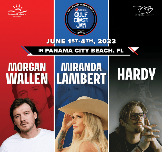 Gulf Coast Jam: Kane Brown, Kenny Chesney, Hardy & Miranda Lambert - 4 Day Pass at Hardy Concerts